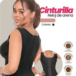 Stagmi EVOLUTIVA Chaleco Cinturilla con Brasier Waist Vest High Compression NEW